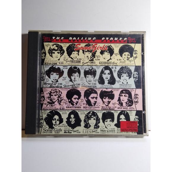 The Rolling Stones - Some Girls CD 1978 Digital Mastered Rock CBS - Picture 1 of 3